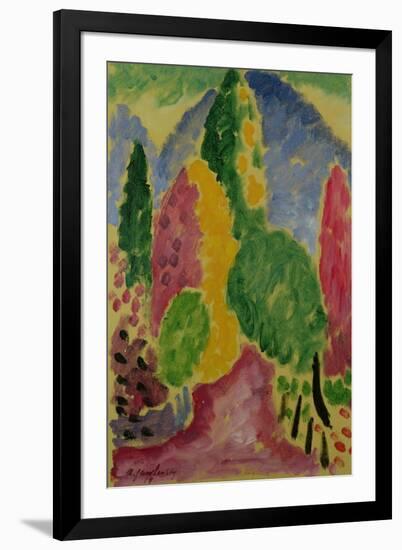 Variation, 1914-Alexej Von Jawlensky-Framed Giclee Print