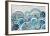 Variation Blue Grey Crop-Silvia Vassileva-Framed Art Print