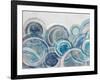 Variation Blue Grey Pink Crop-Silvia Vassileva-Framed Art Print