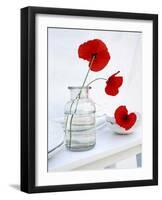 Variation in White-Amelie Vuillon-Framed Art Print