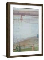 Variations in Violet and Green-James Abbott McNeill Whistler-Framed Art Print