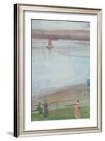 Variations in Violet and Green-James Abbott McNeill Whistler-Framed Giclee Print