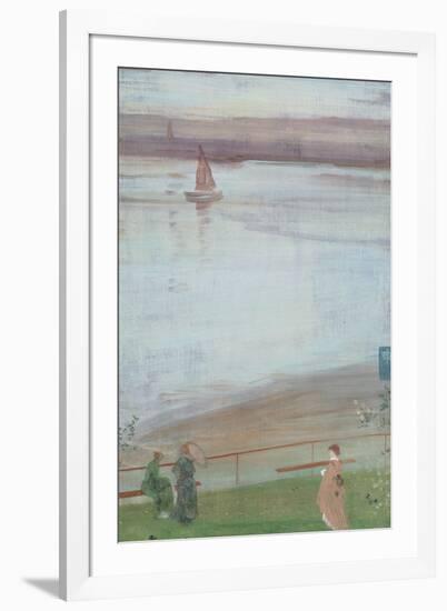 Variations in Violet and Green-James Abbott McNeill Whistler-Framed Giclee Print