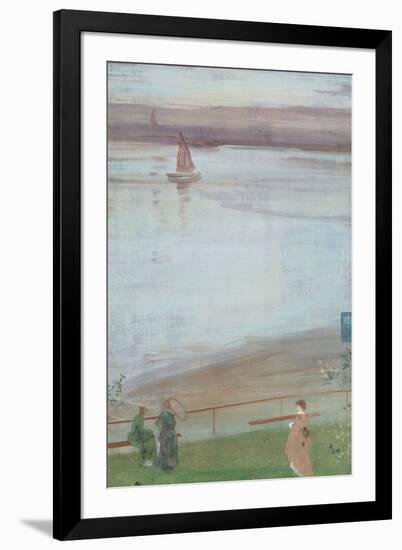 Variations in Violet and Green-James Abbott McNeill Whistler-Framed Giclee Print