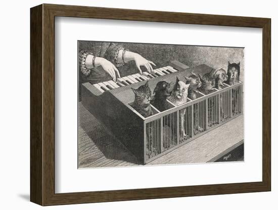 Variations on a Catatonic Scale-Poyet-Framed Photographic Print