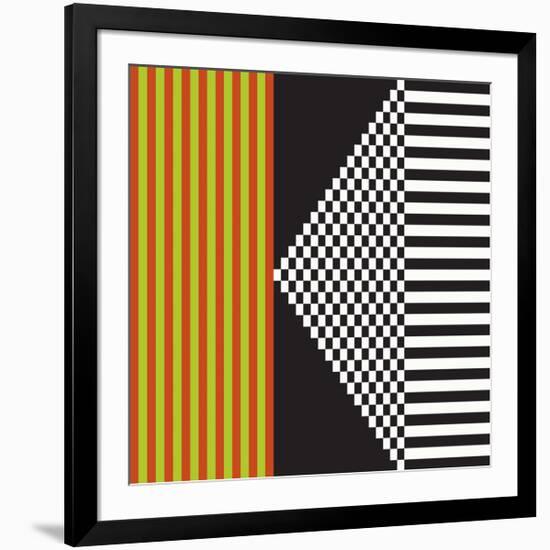 Variazione N°23, 2012-Ernesto Riga-Framed Serigraph