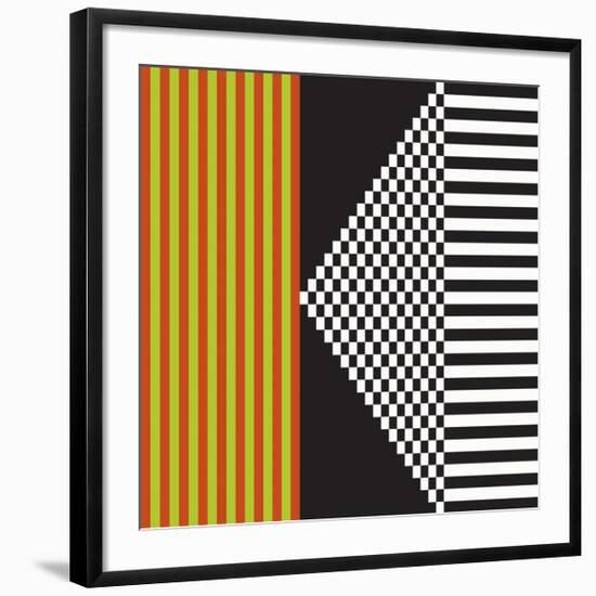 Variazione N°23, 2012-Ernesto Riga-Framed Serigraph