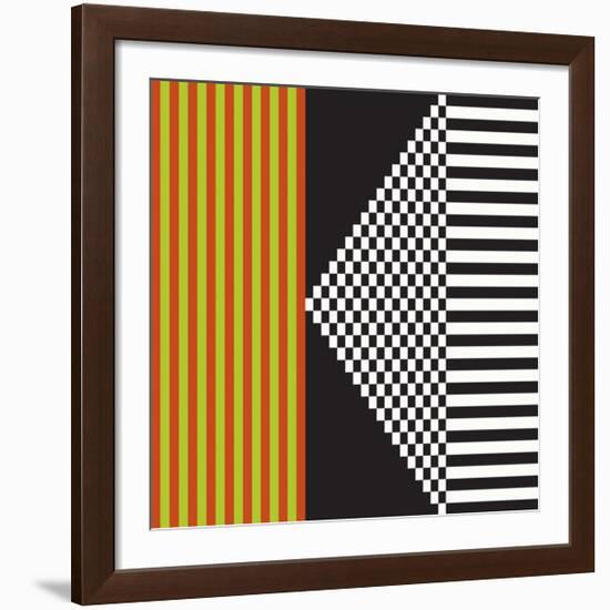 Variazione N°23, 2012-Ernesto Riga-Framed Serigraph