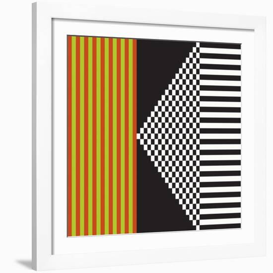 Variazione N°23, 2012-Ernesto Riga-Framed Serigraph