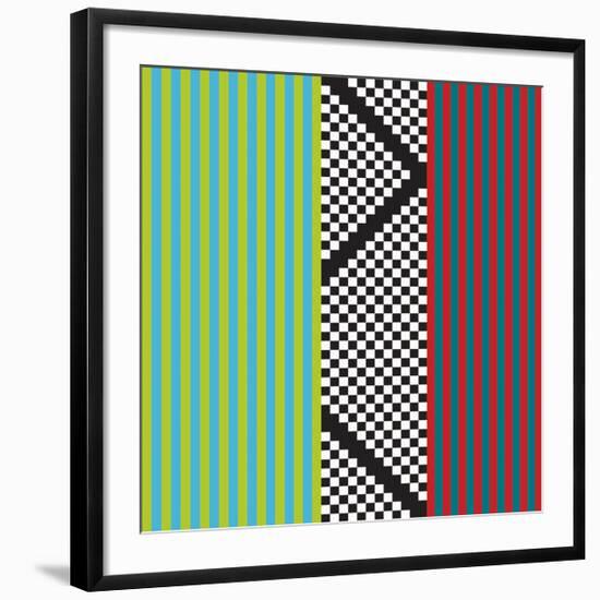 Variazione N°37, 2012-Ernesto Riga-Framed Serigraph