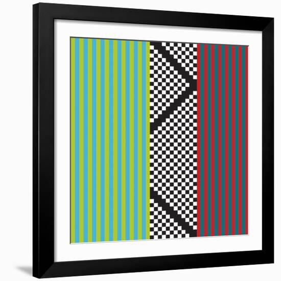 Variazione N°37, 2012-Ernesto Riga-Framed Serigraph