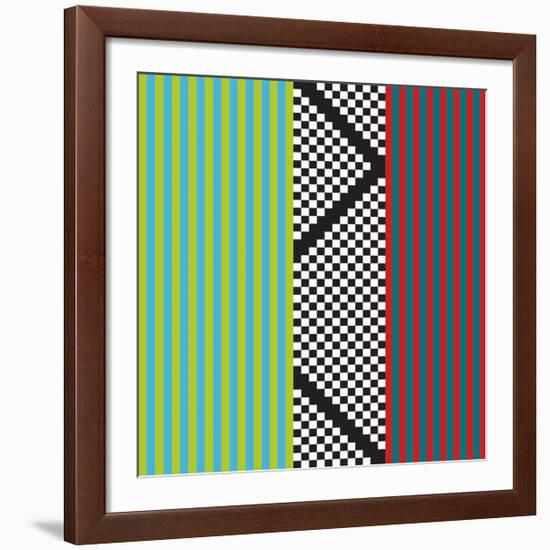 Variazione N°37, 2012-Ernesto Riga-Framed Serigraph