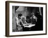 Varietes Nicolas Farkas with Fernand Gravey, Annabella and Jean Gab 1935 (b/w photo)-null-Framed Photo