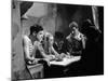 Varietes Nicolas Farkas with Fernand Gravey, Annabella and Jean Gab 1935 (b/w photo)-null-Mounted Photo