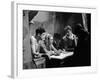 Varietes Nicolas Farkas with Fernand Gravey, Annabella and Jean Gab 1935 (b/w photo)-null-Framed Photo