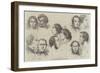 Varieties of Races in England and Wales-null-Framed Giclee Print