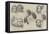 Varieties of Races in England and Wales-null-Framed Stretched Canvas