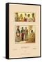 Variety of African Costumes-Racinet-Framed Stretched Canvas