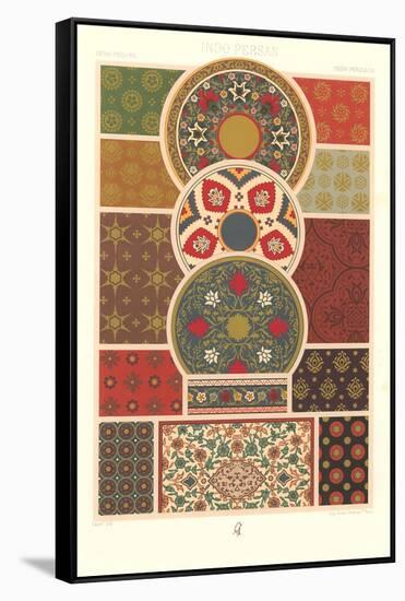 Variety of Decorative Patterns-null-Framed Stretched Canvas