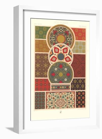 Variety of Decorative Patterns-null-Framed Art Print