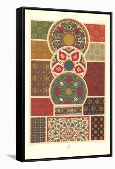 Variety of Decorative Patterns-null-Framed Stretched Canvas