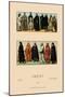 Variety of Dress from the Orient-Racinet-Mounted Art Print