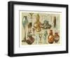 Variety of Glasswork-null-Framed Art Print