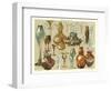 Variety of Glasswork-null-Framed Art Print