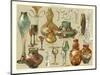 Variety of Glasswork-null-Mounted Art Print