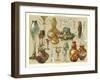 Variety of Glasswork-null-Framed Art Print