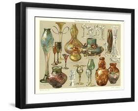 Variety of Glasswork-null-Framed Art Print