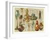 Variety of Glasswork-null-Framed Art Print