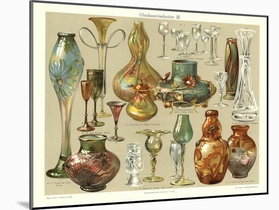Variety of Glasswork-null-Mounted Art Print