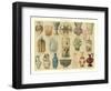 Variety of Glasswork-null-Framed Art Print