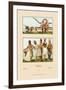 Variety of Indian Ceremonial Garb-Racinet-Framed Art Print