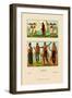 Variety of Indian Ceremonial Garb-Racinet-Framed Art Print