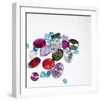 Variety of Jewels-null-Framed Photographic Print