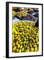 Variety of Olives in Carmel Market-Richard T. Nowitz-Framed Photographic Print