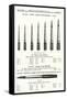 Variety of Paint Brushes-null-Framed Stretched Canvas