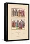 Variety of Polish Costumes, 1200-1399-Racinet-Framed Stretched Canvas