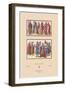 Variety of Polish Costumes, 1200-1399-Racinet-Framed Art Print