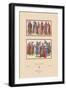 Variety of Polish Costumes, 1200-1399-Racinet-Framed Art Print