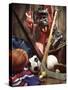 Variety of Sports Equipment-William Whitehurst-Stretched Canvas