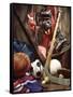 Variety of Sports Equipment-William Whitehurst-Framed Stretched Canvas