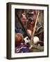 Variety of Sports Equipment-William Whitehurst-Framed Photographic Print