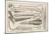 Variety of Surgical Instruments-J. Mynde-Mounted Art Print