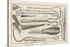 Variety of Surgical Instruments-J. Mynde-Stretched Canvas