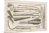 Variety of Surgical Instruments-J. Mynde-Mounted Premium Giclee Print