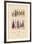 Variety of Swiss Fashions-Racinet-Framed Art Print