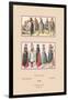 Variety of Swiss Fashions-Racinet-Framed Art Print